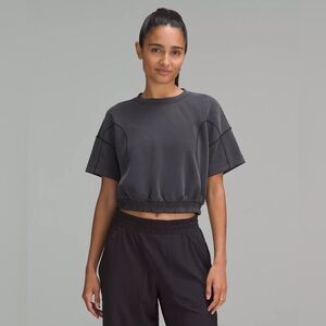 Lululemon Softstream Gathered T-Shirt Black